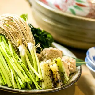季節の宴会料理せり鍋付きお料理9品　【鍋あり7000円】