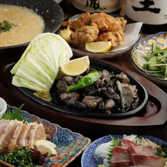 ［鶏屋コース］全7品 2.5時間飲み放題付 5500円