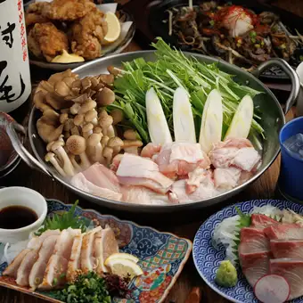 ［西郷コース］全8品 2.5時間飲み放題付 6500円