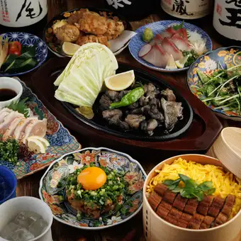 ［極みコース］全9品 2.5時間飲み放題付 7500円