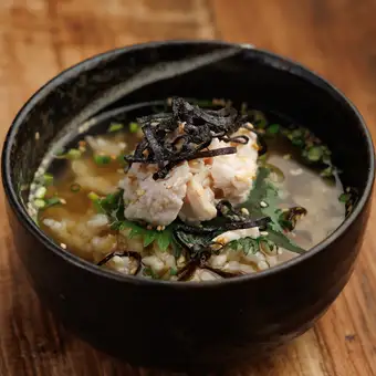 地鶏出汁茶漬け