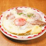 Recommended! Char Siu Double Egg