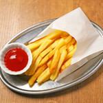 plain potato fries