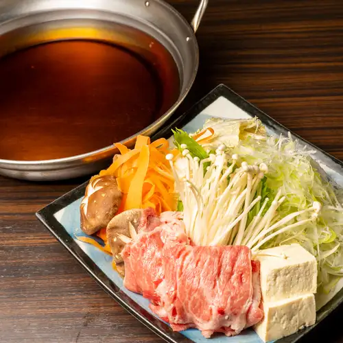 仙台牛のすき焼き