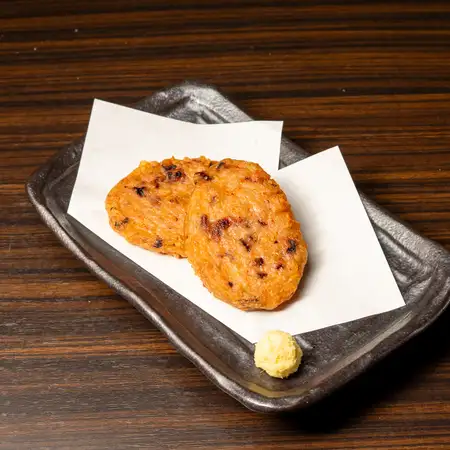 紅生姜の薩摩揚げ