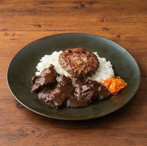 햄버거 블랙 카레