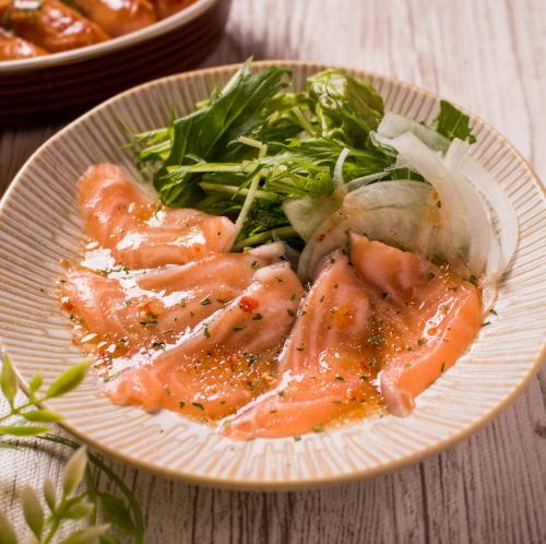 ●Salmon Carpaccio