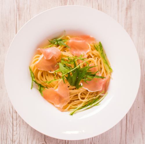 ★Prosciutto and Mizuna Pasta / ★Japanese-style Pork Shabu Pasta