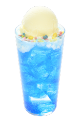 推し活カラフルドリンク(ブルー)