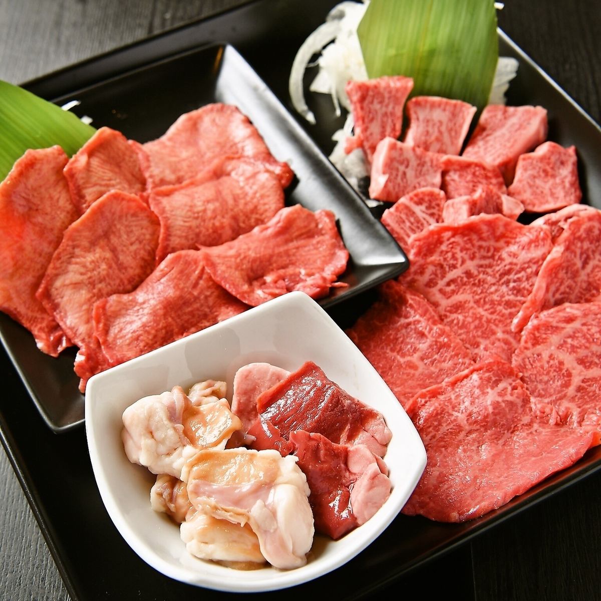 We are particular about the quality of A5 rank Japanese beef.The meat quality is the best in Kanto!