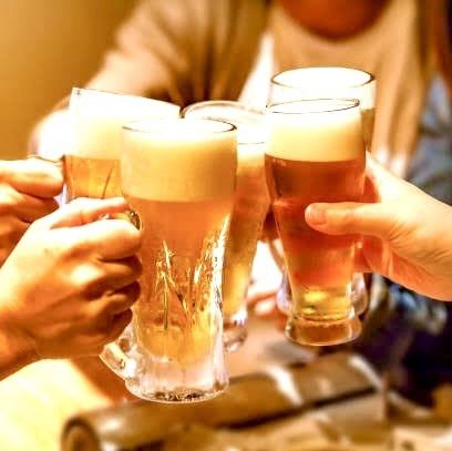 串onの飲み放題付コースはめちゃお得！！ご予算に合わせて各種宴会にも対応♪♪