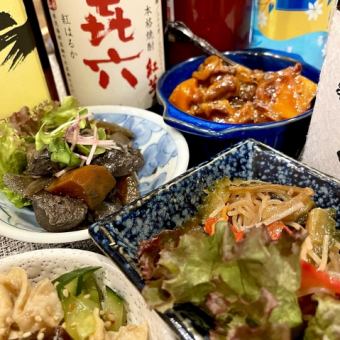 昼限定◆残暑割◆宴会コース５，０００円→４，５００円】贅沢三昧★料理全9品&150分飲み放題付