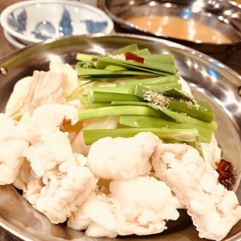 【絶品もつ鍋★お気軽コース】9月・10月　２時間宴会コース４，０００円☆お料理５品&飲み放題付