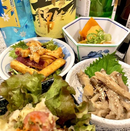 週替わりのおばんざいメニュー