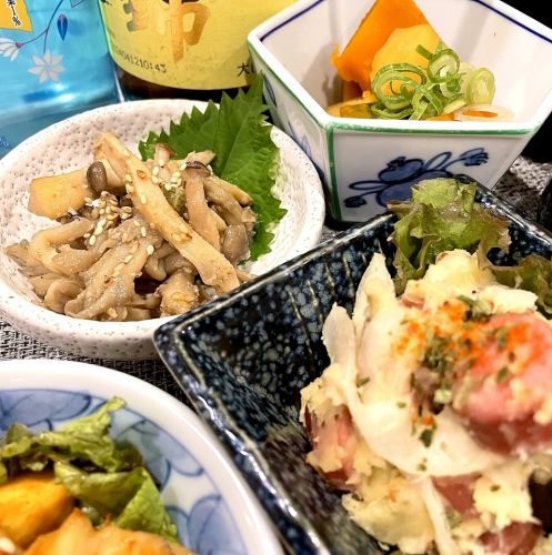 週替わりのおばんざいメニュー