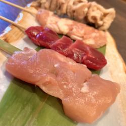 国産鶏もも串(焼き鳥)