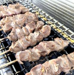 朝引き鶏ずり串