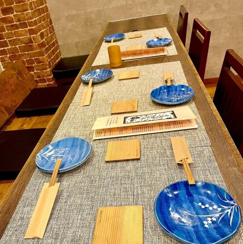 《4名様以上ならテーブル席貸切で宴会OK！》