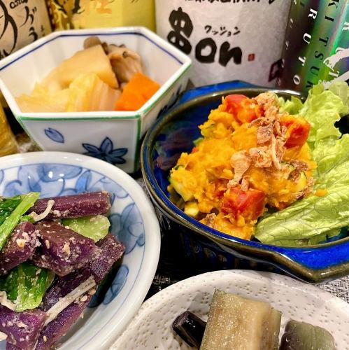 週替わりの美味しいおばんざいメニュー