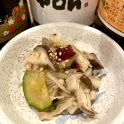 週替わりのおばんざいメニュー