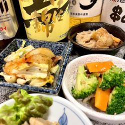 週替わりのおばんざいメニュー