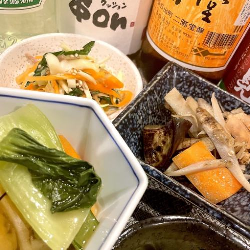 週替わりのおばんざいメニュー