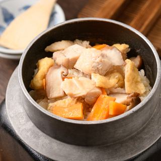 【４,０００円(税込)大人気の釜飯付お気軽コース】◇ビールOKの２時間飲み放題＆料理全6種◇