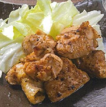 Charcoal-grilled Nishikisou chicken thighs from Chiba prefecture