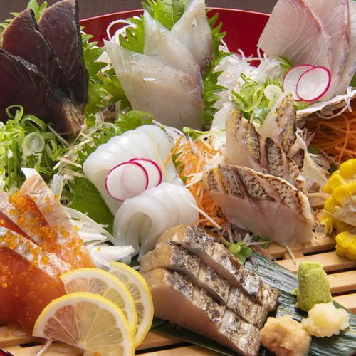 Minamiboso fresh fish sashimi!