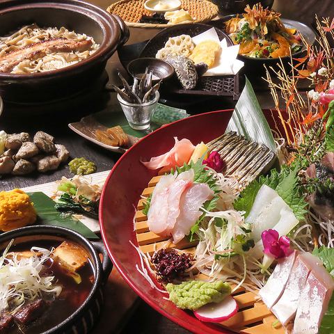 コースは4500円から☆質・量ともに大満足間違いなし!!