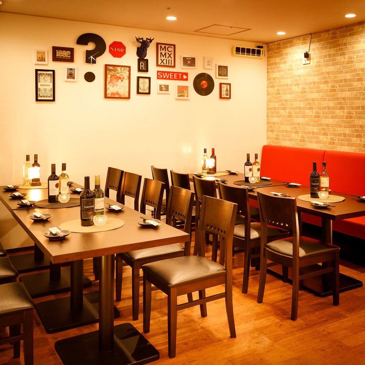 1 minute walk from Shinbashi Station! Private rooms can be reserved for 2 people or more◎