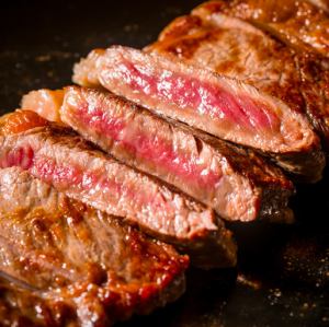 ”国産牛”リブガーリックステーキ