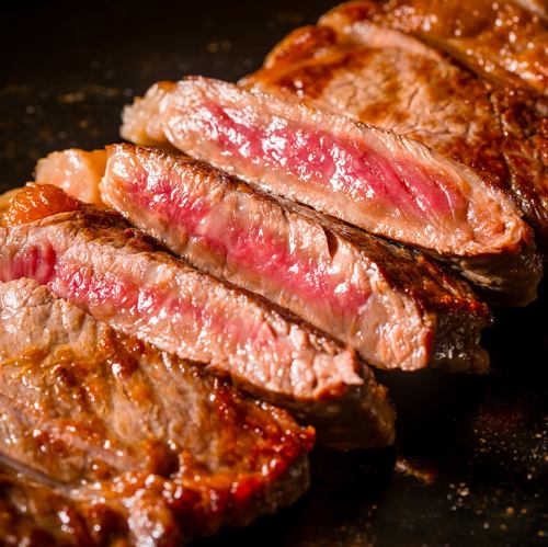 ”国産牛”リブガーリックステーキ