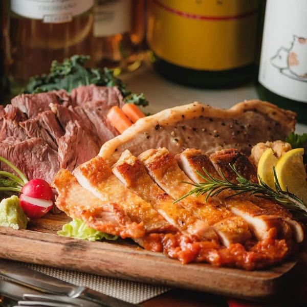 歓送迎会♪ディアボロチキン＆ピッツァマルゲリータ含む全8品3時間飲み放題付5000円⇒4000円