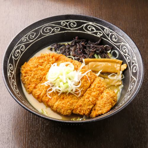 Pork cutlet ramen