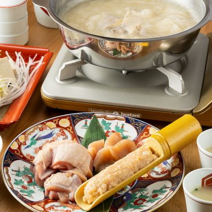 【人気NO1】祇園コース 博多水炊き/名物ごまさば/"蘭王”の茶碗蒸し等全7品7,700円