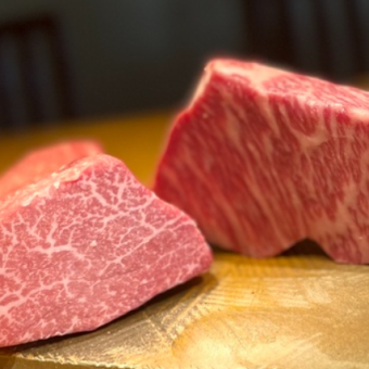 1番人気【至高コース】和牛をつかった絶品料理と海鮮、メインの和牛フィレなど《全12品》