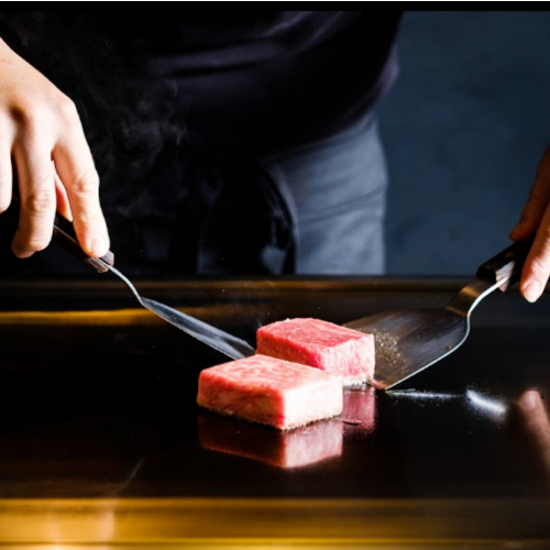 Teppanyaki cuisine enjoyed right before your eyes