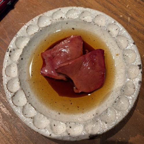 手作り漬物の盛り合わせ/銘柄鶏のレバーパテ/まやくレバー/国産大豆の厚揚げ/栃尾の油揚げ