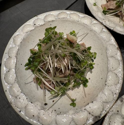 鶏ポン酢/自家製ドレッシングの泰陽サラダ