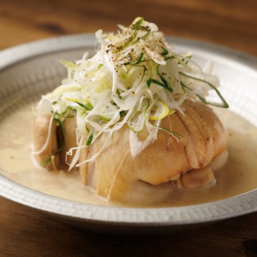 名物ひな鳥丸水炊き！