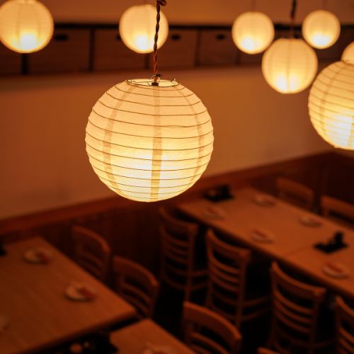 暖かく落ち着いた店内の雰囲気◎