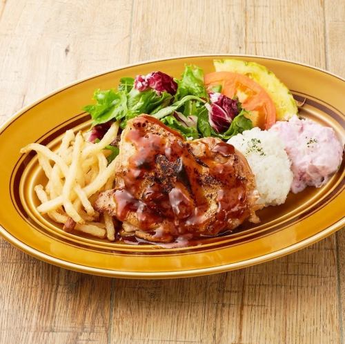 フリフリチキンプレート