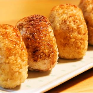 Grilled rice ball (2 pieces)