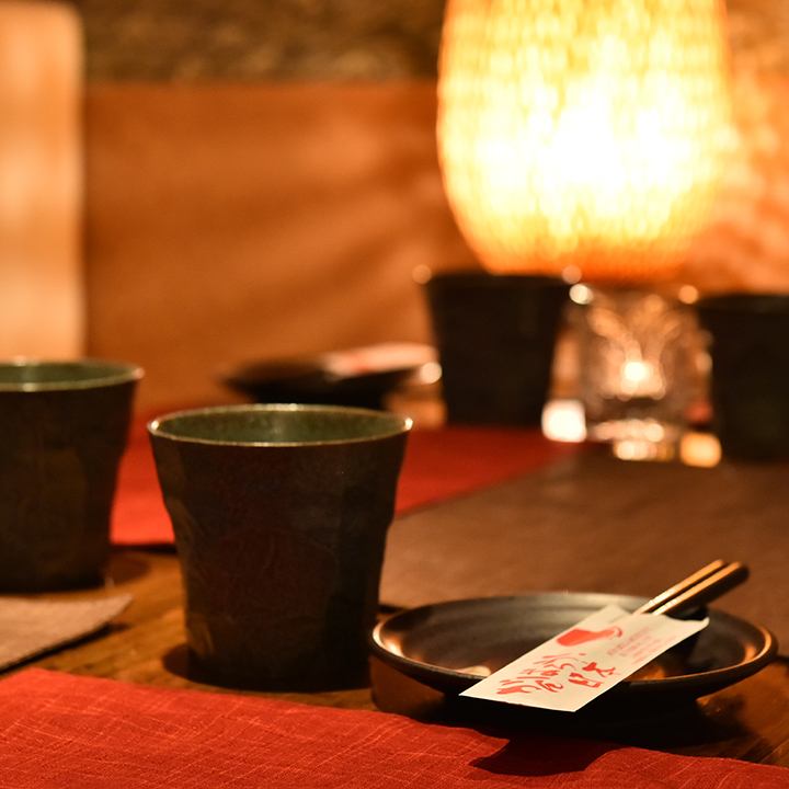 新宿西口1分・完全個室と創作料理・海鮮が楽しめる★厳選日本酒の飲み放題あり
