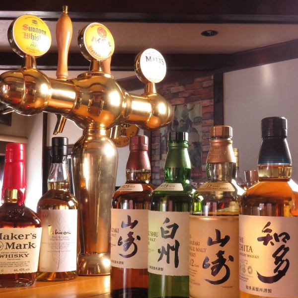 We recommend whiskey and highball in our shop ☆ Check out the menu on the blackboard menu for dishes! Recommended menus not listed in the regular menu are lined up ☆ There is a great deal of useful information such as whimsical menus and recommendations for the day ◎
