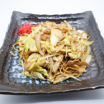 Yakisoba with street-style sauce