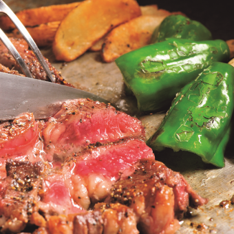 Our most popular dish! Course with 1 pound steak♪ (8 dishes, 110 minutes of all-you-can-drink included) 5,000 yen
