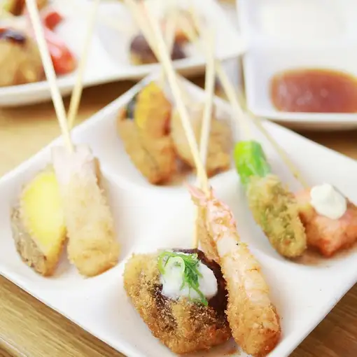 ●【土・日・祝/ランチタイム】串揚げ食べ放題ビュッフェ　
