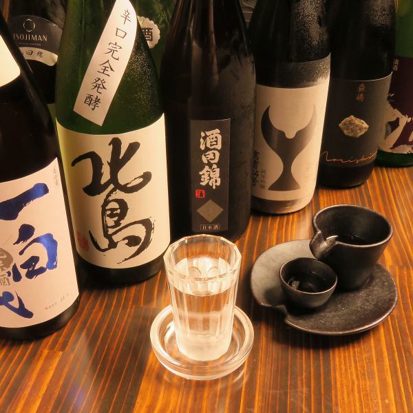 【店主おすすめ】定番の地酒や季節酒(初絞り・夏酒・秋上がりなど)